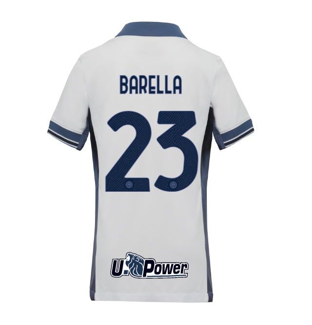 im nike kids away stadium jersey 202425 – 23 nicolò barella Inter Shirts | Latest Fan Collection Online