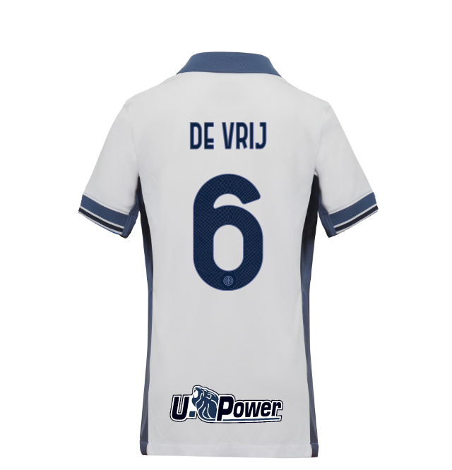 im nike kids away stadium jersey 202425 – 6 stefan de vrij Inter Shirts | Latest Fan Collection Online