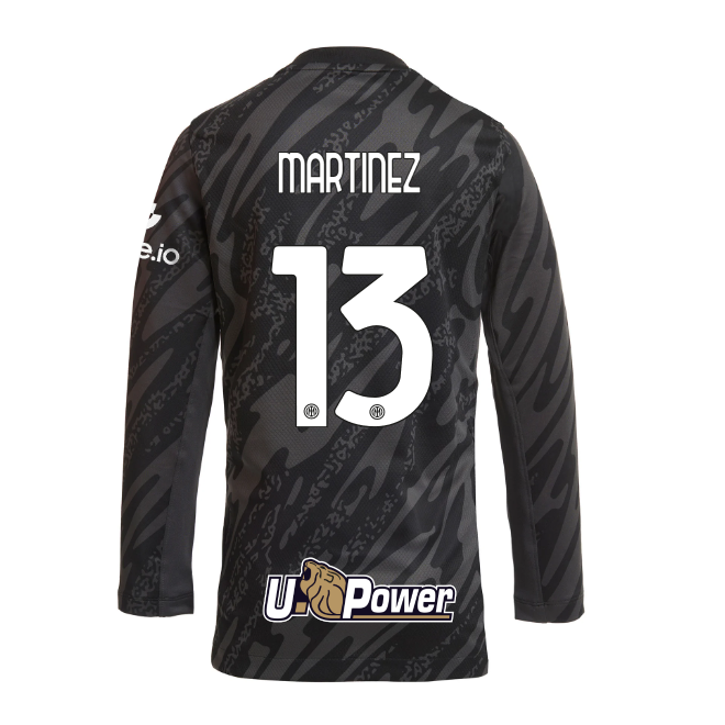 im nike kids goalkeeper home kit shirt 202425 – 13 josep martínez Inter Shirts | Latest Fan Collection Online
