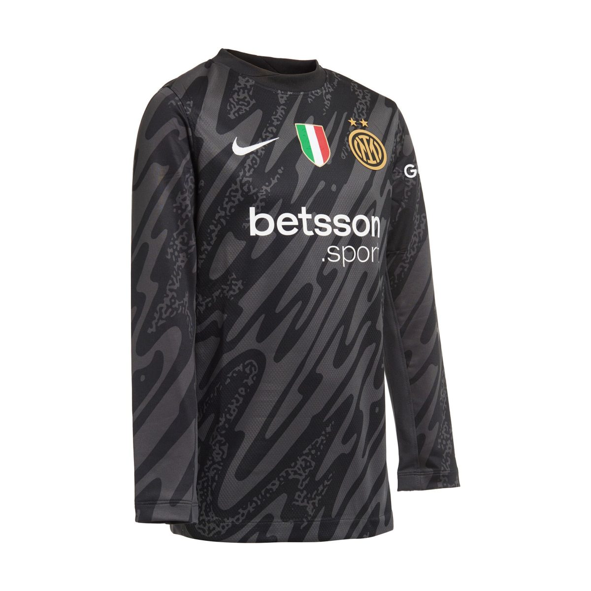 im nike kids goalkeeper home kit shirt 202425 with custom printing Inter Shirts | Latest Fan Collection Online